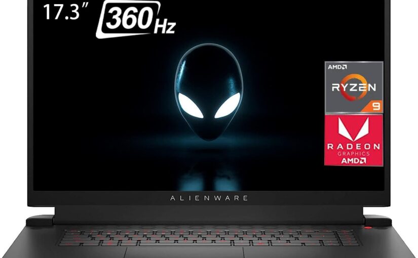 PROS & CONS: Alienware M17 Gaming Laptop 2023 Newest, 17.3″ 360Hz Display, AMD Radeon RX 6850M XT (Beat RTX 3080 Ti), AMD Ryzen 9 6900HX Processor, 32GB DDR5 RAM, 1TB SSD, RGB Backlit Keyboard, Windows 11 Home