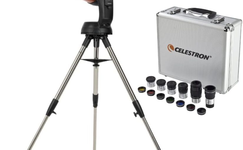 PROS & CONS: Celestron NexStar 8SE Schmidt-Cassegrain Computerized Telescope Bundle with Telescope Eyepiece/Filter Accessory Kit (2 Items)