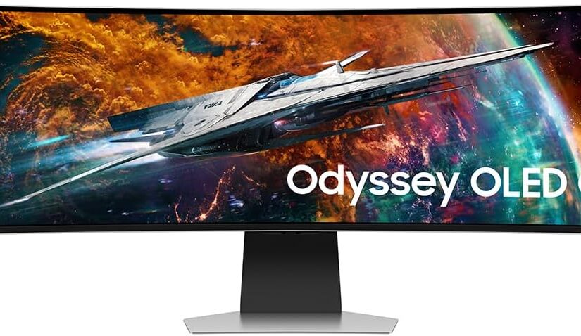 PROS & CONS REVIEW: SAMSUNG 49″ Odyssey OLED G9 G95SC Series Curved Smart Gaming Monitor, 240Hz, 0.03ms, Dual QHD, Neo Quantum Processor Pro, DisplayHDR 400, AMD FreeSync Premium Pro, Gaming Hub, LS49CG954SNXZA